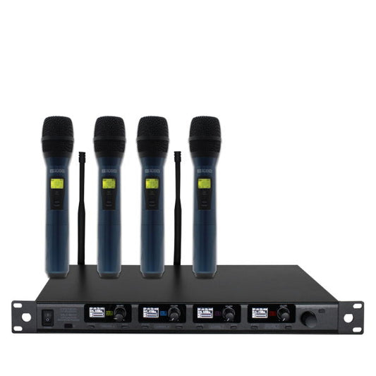 DQM 600 Quad Wireless Microphones